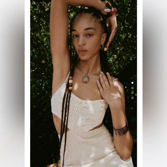 ZARA COMBINATION CROCHET CUT OUT DRESS - Picture 5 of 11